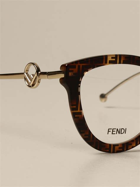 occhiali da vista fendi metallo